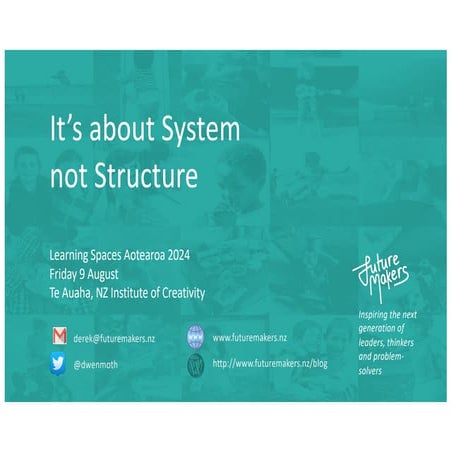 Educational transformation is about System, not structures