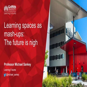 Learning spaces as mash-ups: The future is nigh