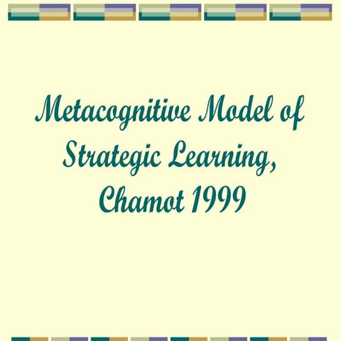 Learning strategieschamot