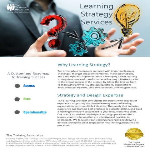 Learning strategy services