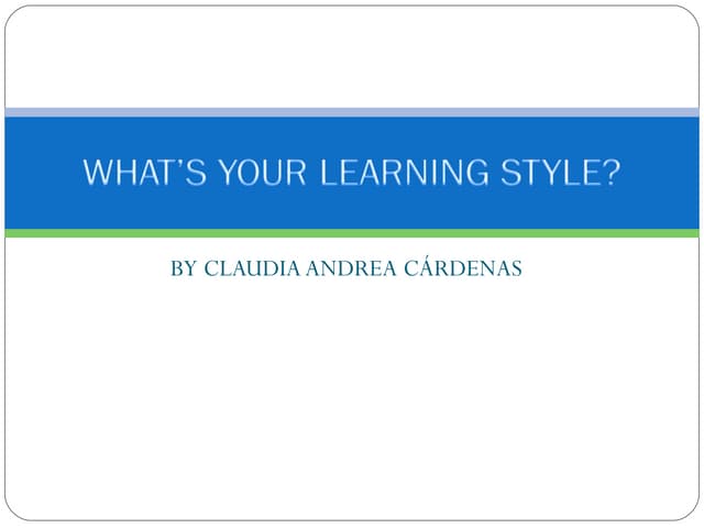Learning Style