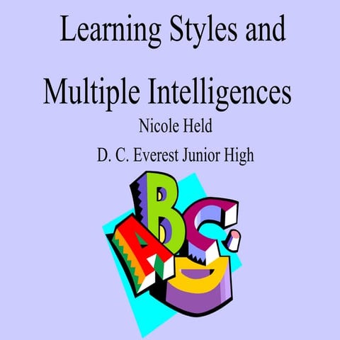 Learning styles