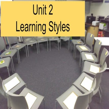 Learning styles