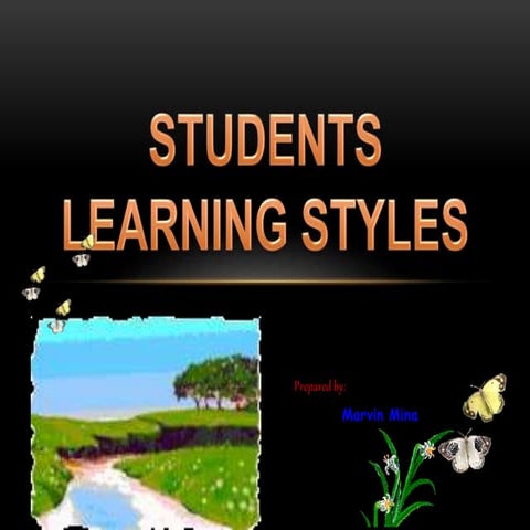 STUDENT'S LEARNING STYLE 