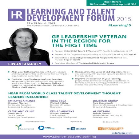 Optimise and benchmark your L&D interventions from 22-25th March @ Address Ho...