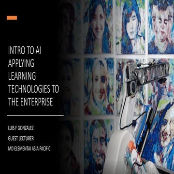 Intro to Learning Tech and Learning Organisations