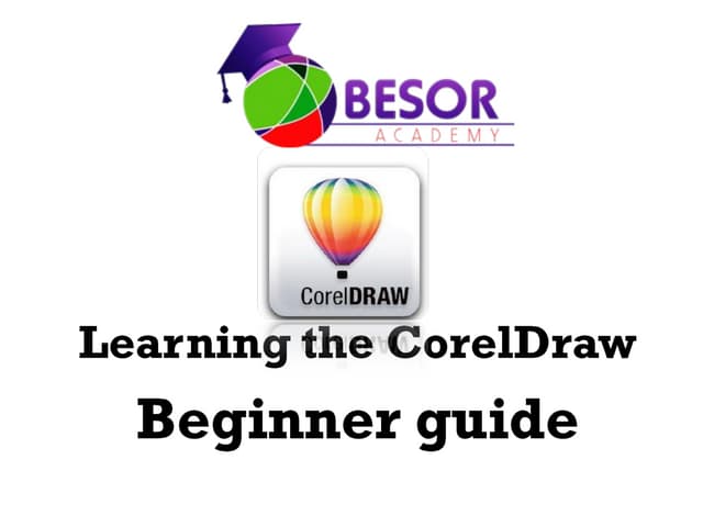 Learning the corel draw