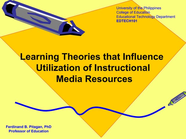 Learning theories