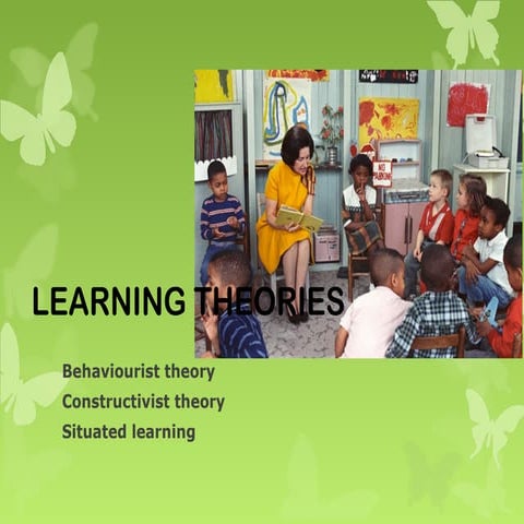 Learning theories