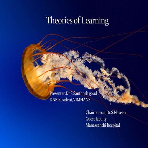 Learning theories  