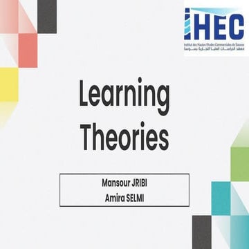 Learning Theories