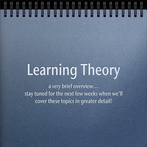 Learning Theory