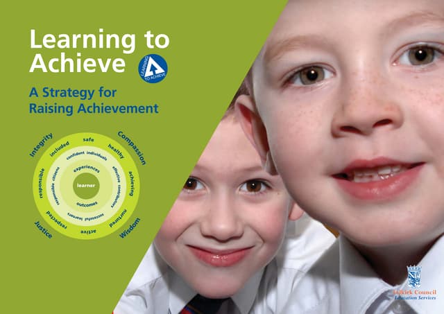 Learning To Achieve   A3 Flip Chart