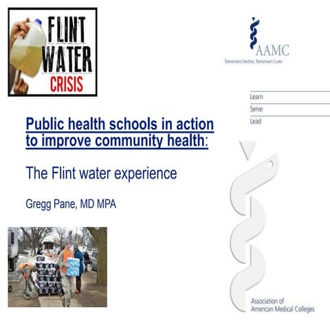 Public Health Schools in Action to Improve Community Health: The Flint Water ...