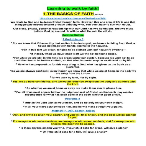 Learning to walk by faith.docx