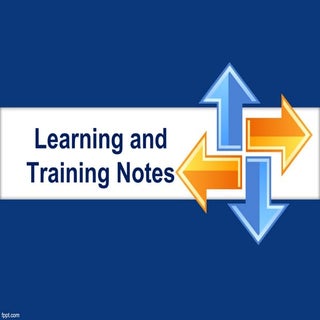 Learning & Training Notes
