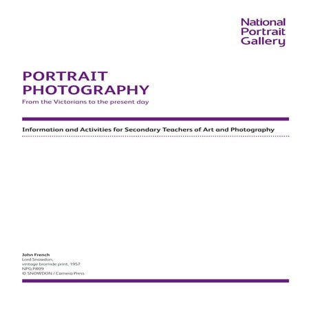 history of portrait photography