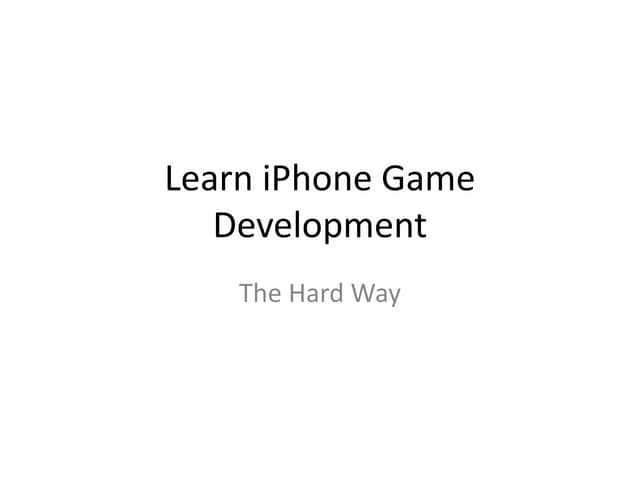Optimizing Games for Mobiles