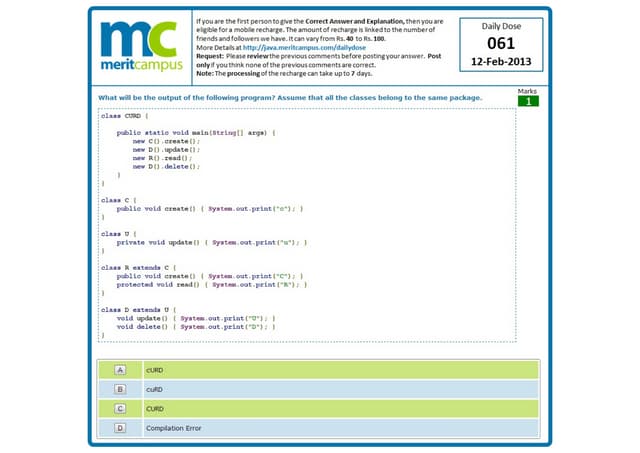 Online Java Tutorial - Java Practice Tests