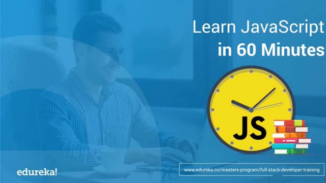 JavaScript Crash Course | Edureka | PPT