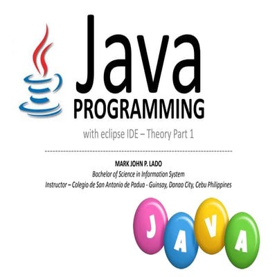 Learn java theory presentation | PPT