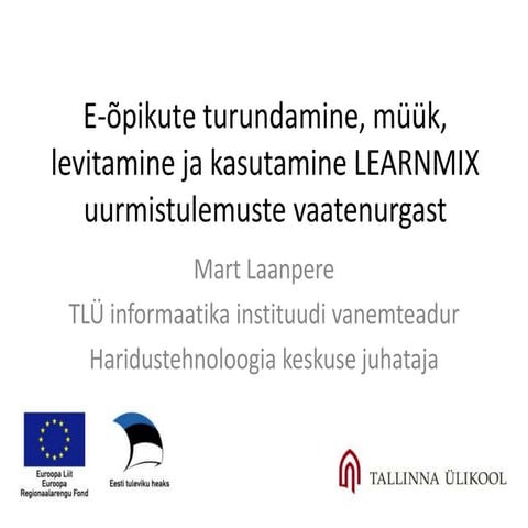 Digiõpiku ärimudelid