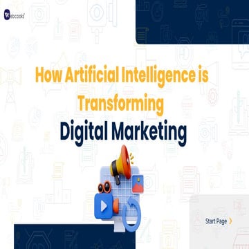 How Artificial Intelligence is Transforming Digital Marketing | PDF