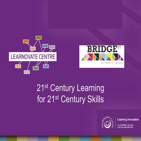 Learnovate Centre presentations