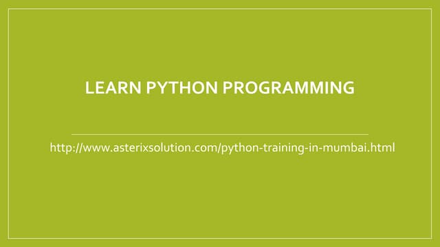 python classes in thane