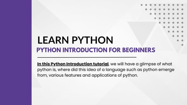 Learn Python  Python Introduction for Beginners.pdf