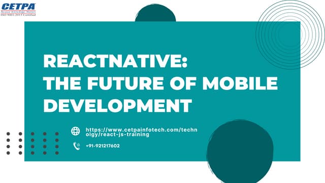 Best React Native training institute in Noida