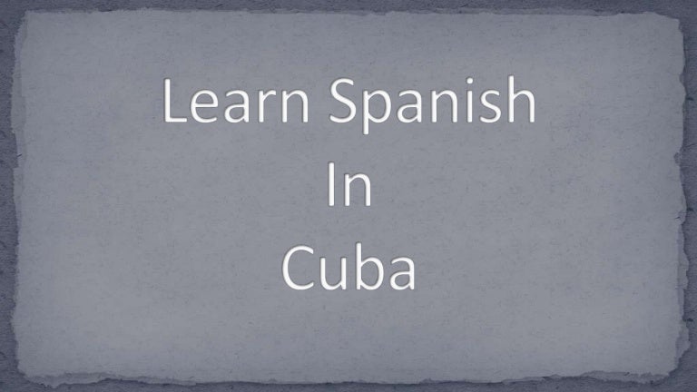 Learn Cuban Spanish Free _ Learn Spanish with Babbel — fast, easy, fun ...