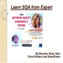 Learn sqa from expert class 2reviewed