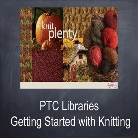 Learn to Knit! | PDF