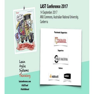 Learn to Play, Play to Learn, LAST Conference Canberra