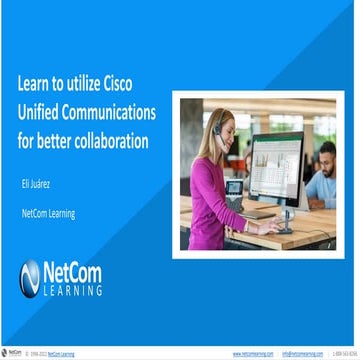 Learn to utilize cisco unified communications for better collaboration( hando...