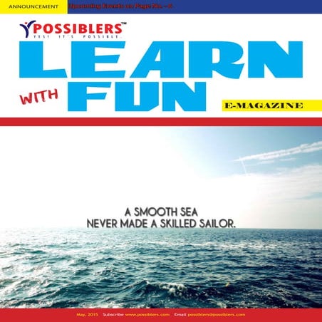Learn with Fun - May