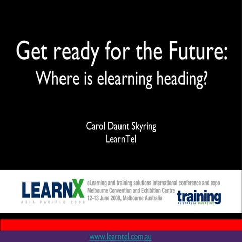 Get Ready for the Future: Where is elearning heading?