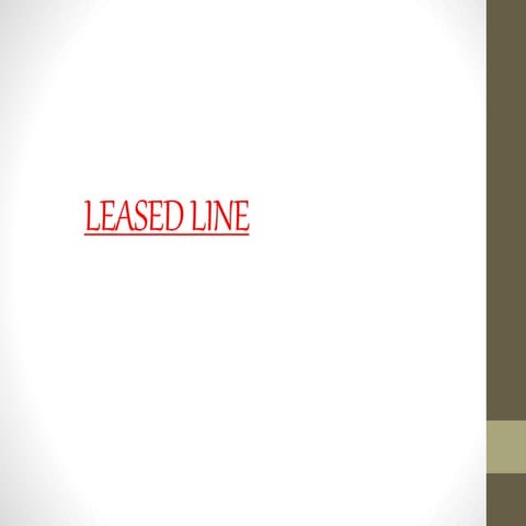 Leased line