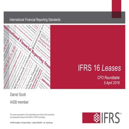 IFRS 16 Leases Presentation