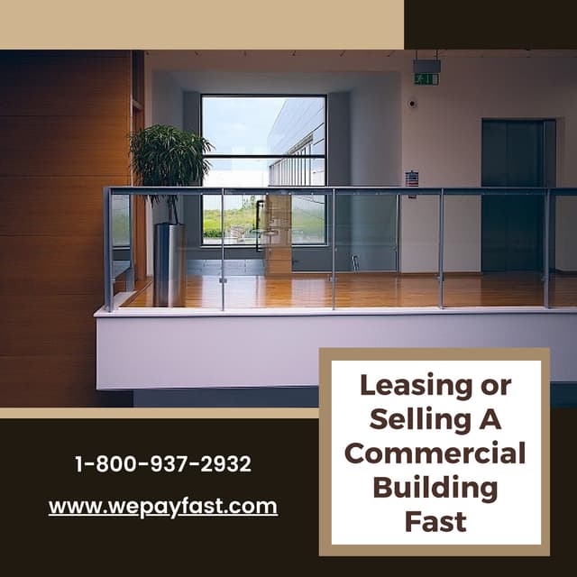 Leasing or Selling A Commercial Building Fast For Cash..pdf