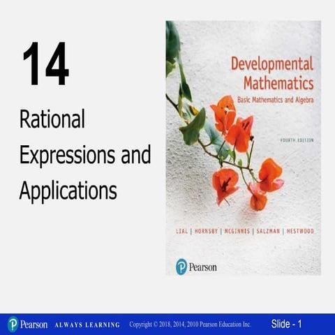 Section 14.3 Least common denominators