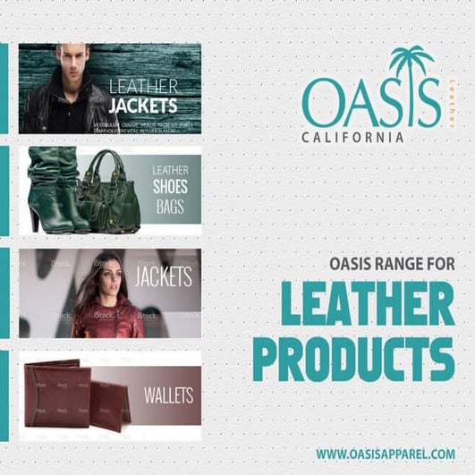 Lavish leather clothing catalogs at Oasis leather | PDF