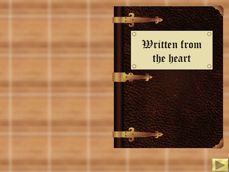 Leather bound book template