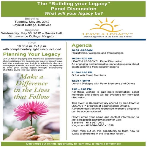 Vendor flyer for senior resource fair | PDF