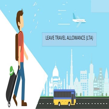 Leave Travel allowance (LTA)