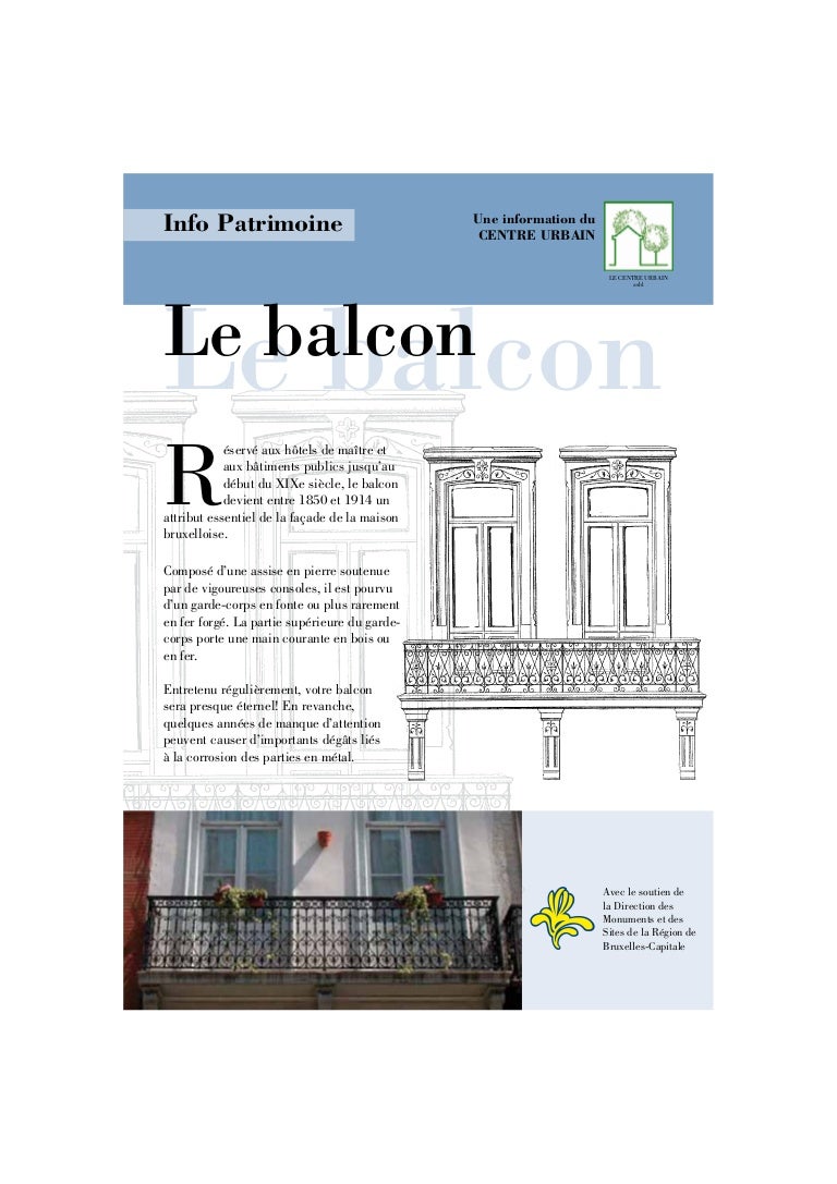Le balcon