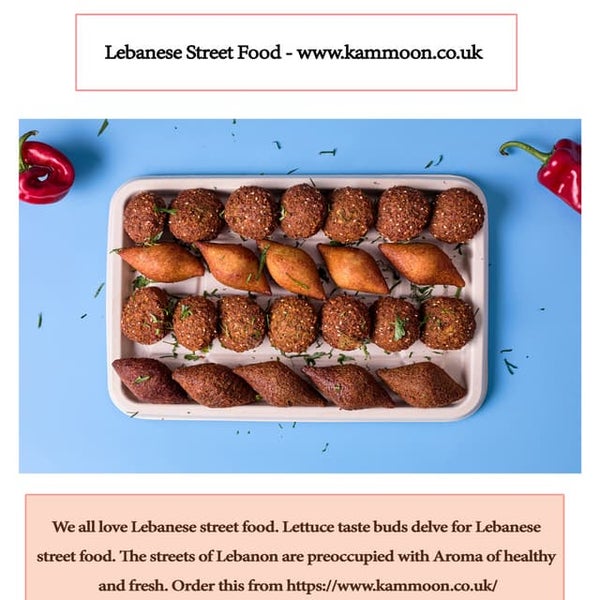 Contact Us For Lebanese Food Catering www.kammoon.co.uk