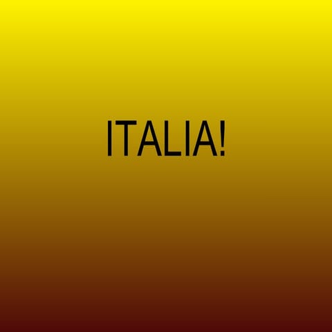 Italy Slideshow | PPT