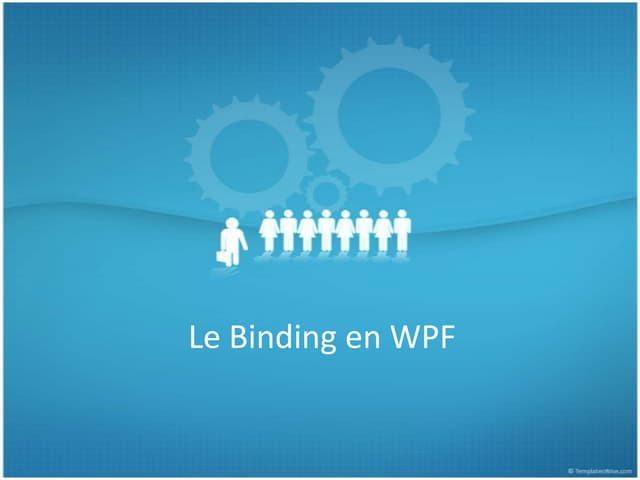 Le binding en wpf